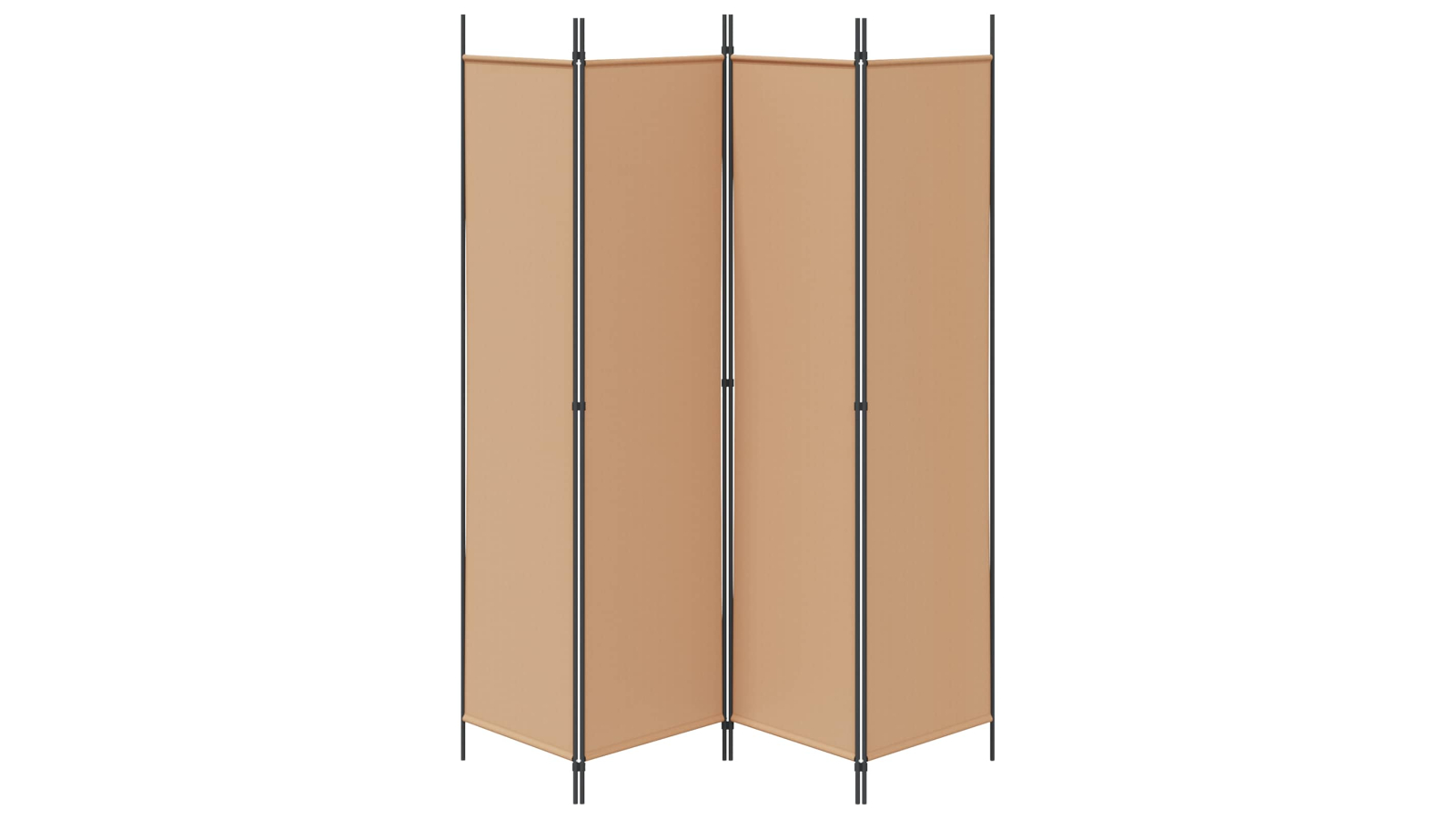 vidaXL Polyester Steel Room Divider - 200 x 200cm