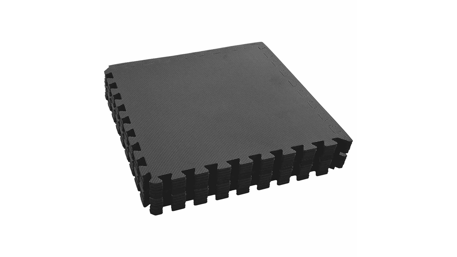 vidaXL 12 Piece 4.32 SQM EVA Foam Pool Ground Mat - Black
