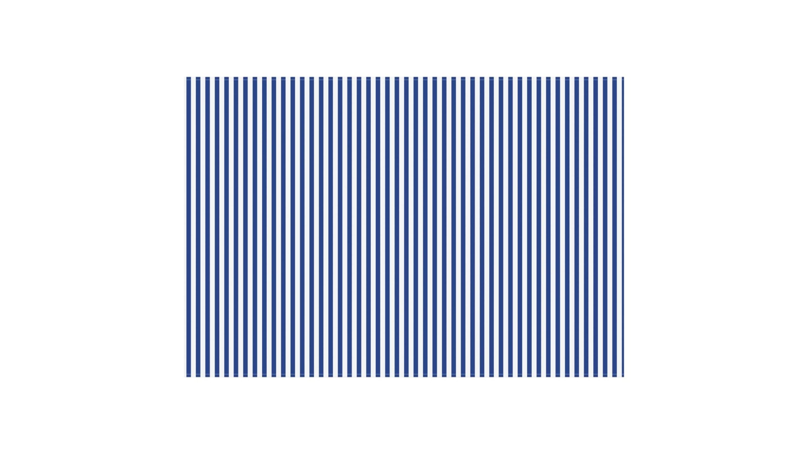 vidaXL Blue/White Fabric Polyester Awning Replacement - 300 x 250cm