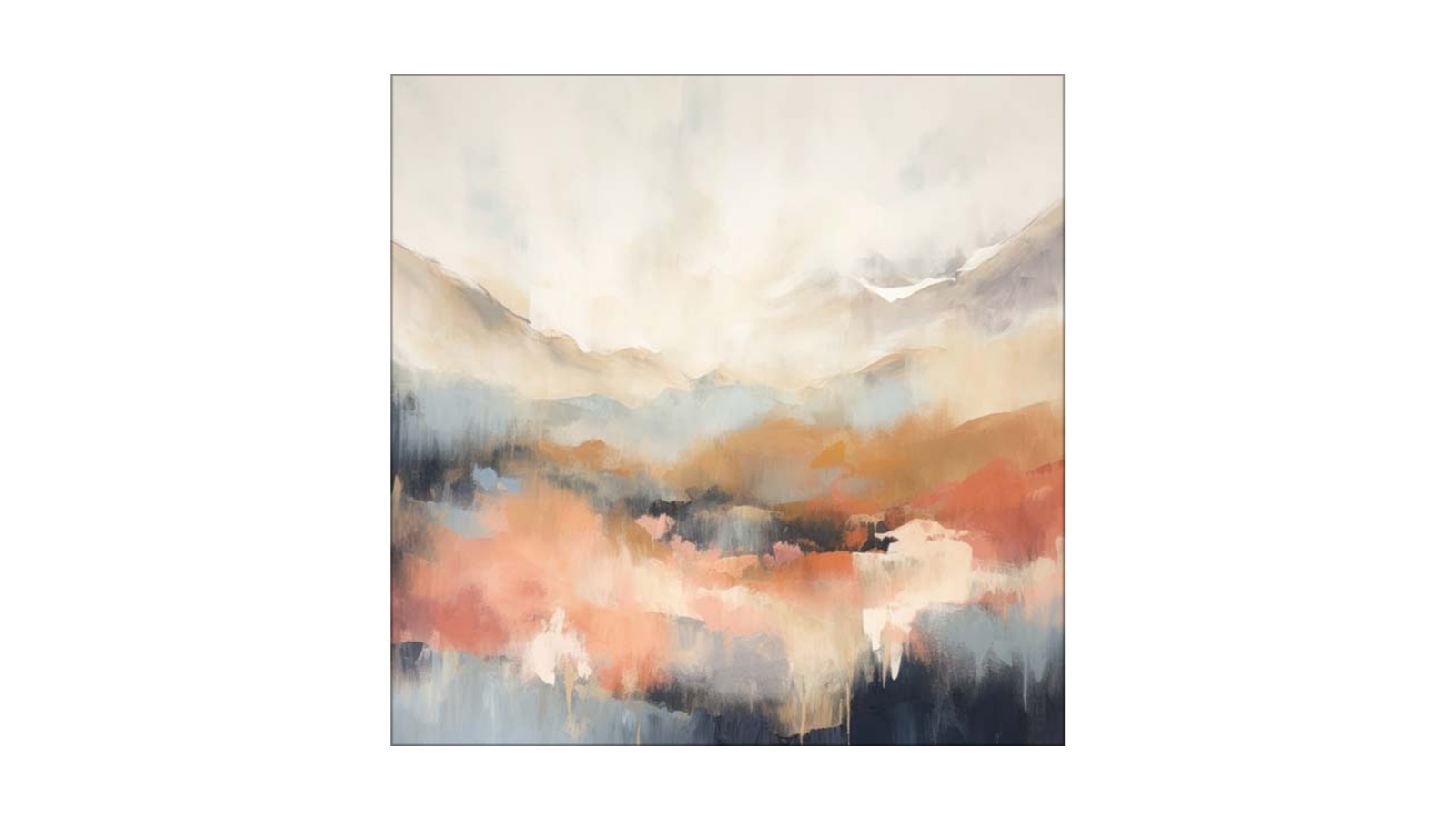 La Grolla Minimalist Earthly Melodies II Unframed Canvas Wall Art
