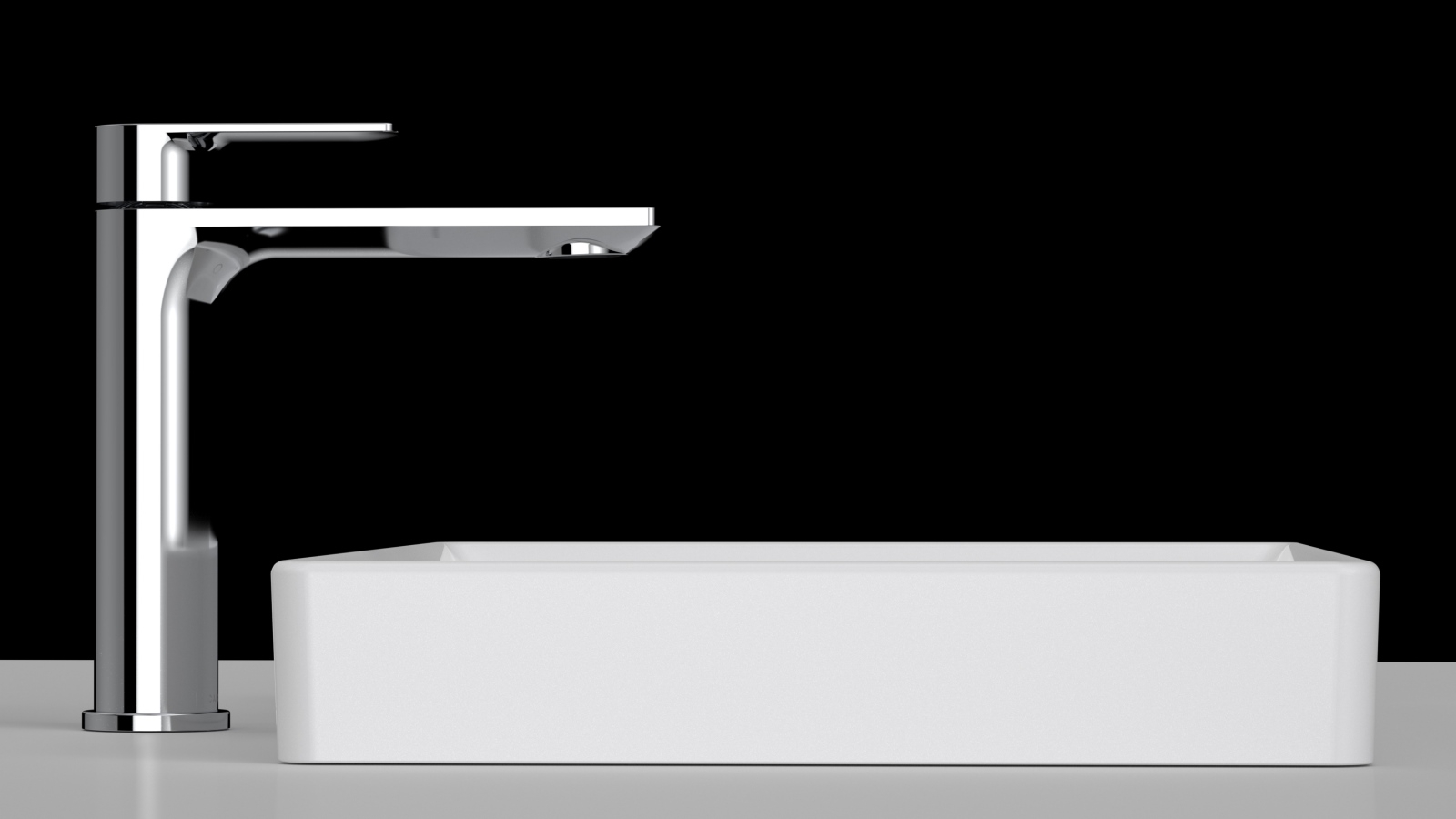 Caroma Urbane II 500mm Inset Vanity Basin with No Tap Landing Harvey