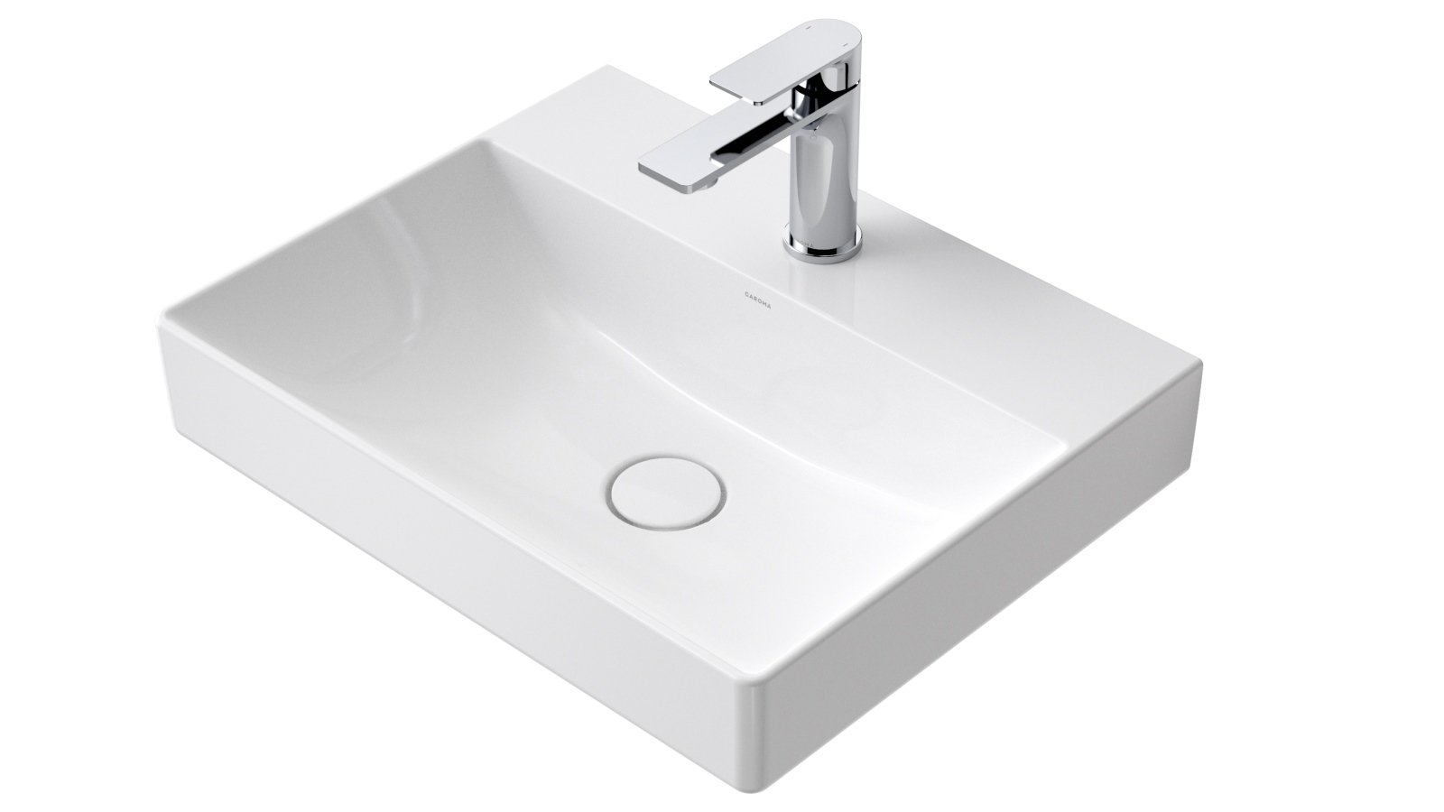 Caroma Urbane II Wall Basin with 1Tap Hole