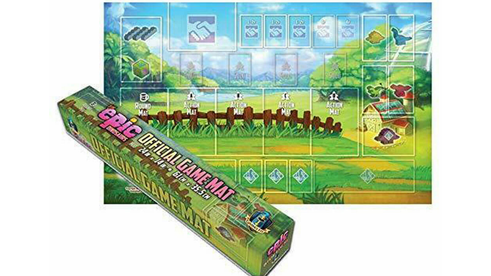 LatestBuy Tiny Epic Dinosaurs Premium Board Game Mat