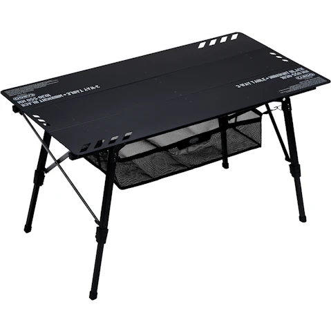 Cargo 3-Way Folding Table - Black