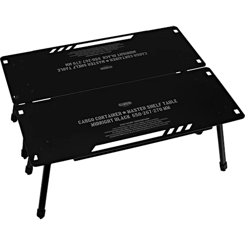 Cargo Master Shelf Table - Black