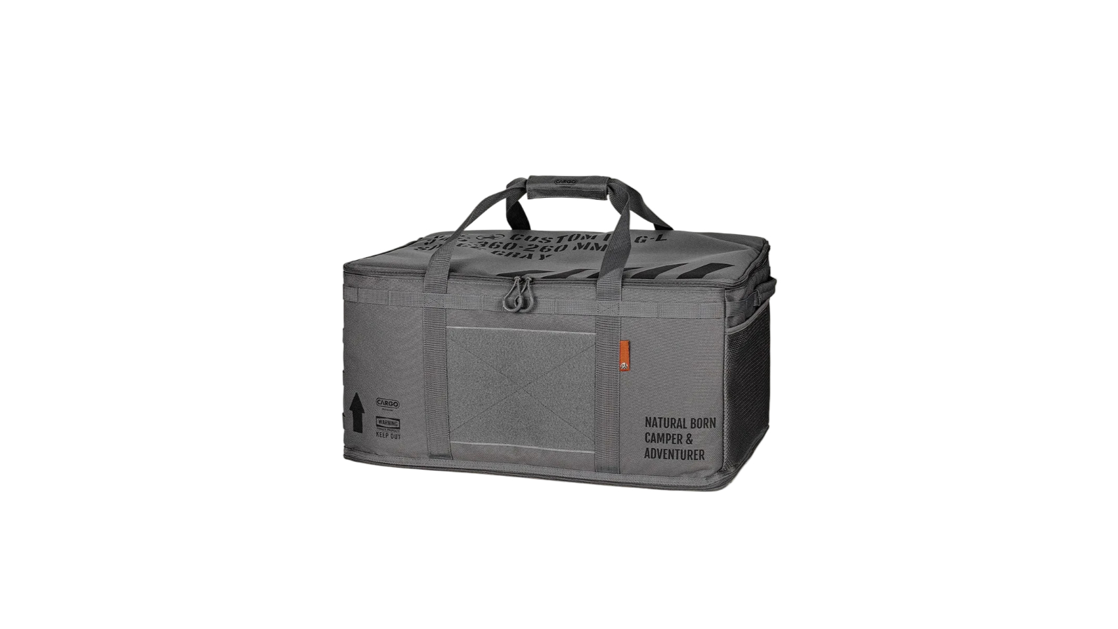 Cargo Large Custom Bag - Grey