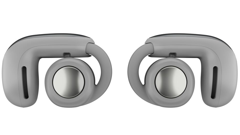 Bose Ultra Open Earbuds - Moonlight Grey | Harvey Norman