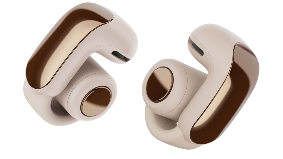 Bose Ultra Open Earbuds - Driftwood Sand | Harvey Norman