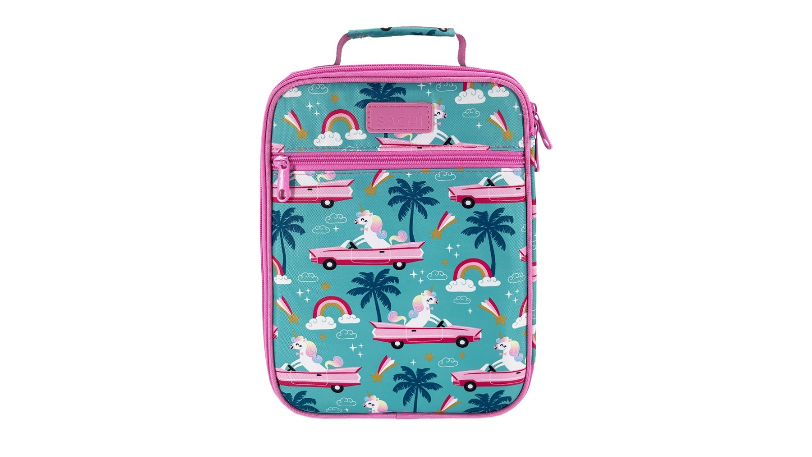 Sachi Style 225 Fashionable Lunch Tote - Pink Cadillac