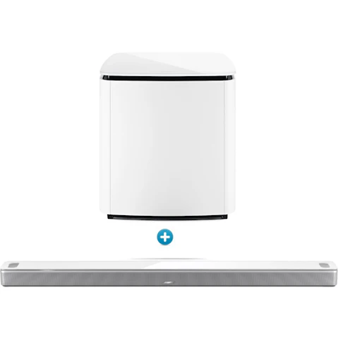 Bose Smart Ultra Soundbar plus 700 Bass Module - White