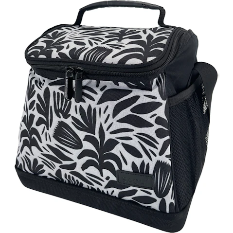 Sachi 12 Litre Insulated Weekender Cooler Bag - Monochrome Blooms