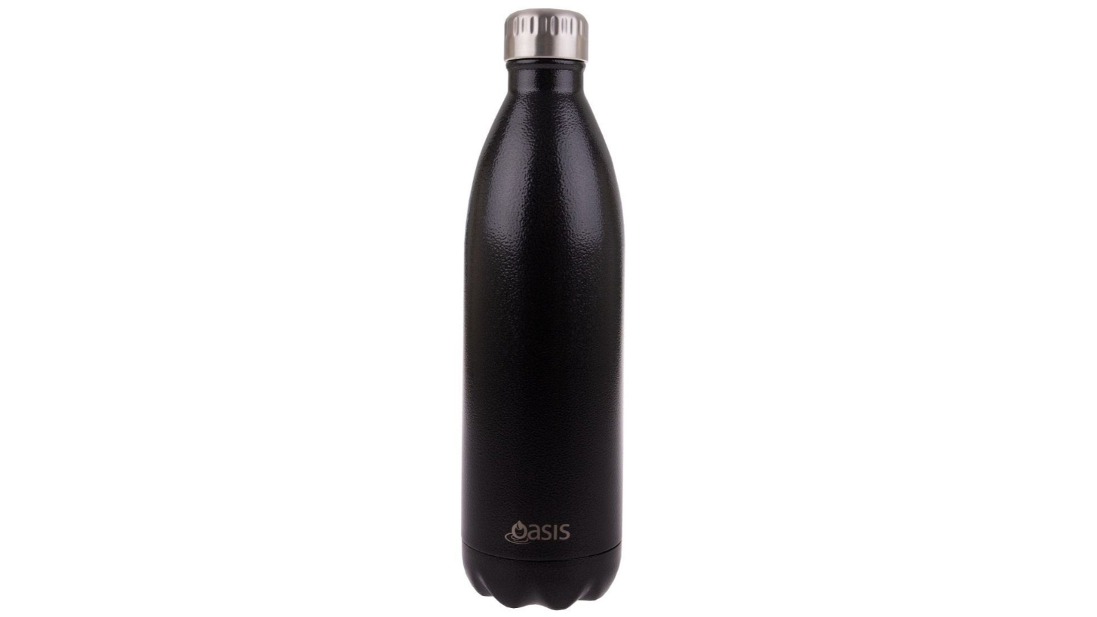 Oasis Drink Bottle 1 Litre Hammertone Grey Harvey Norman