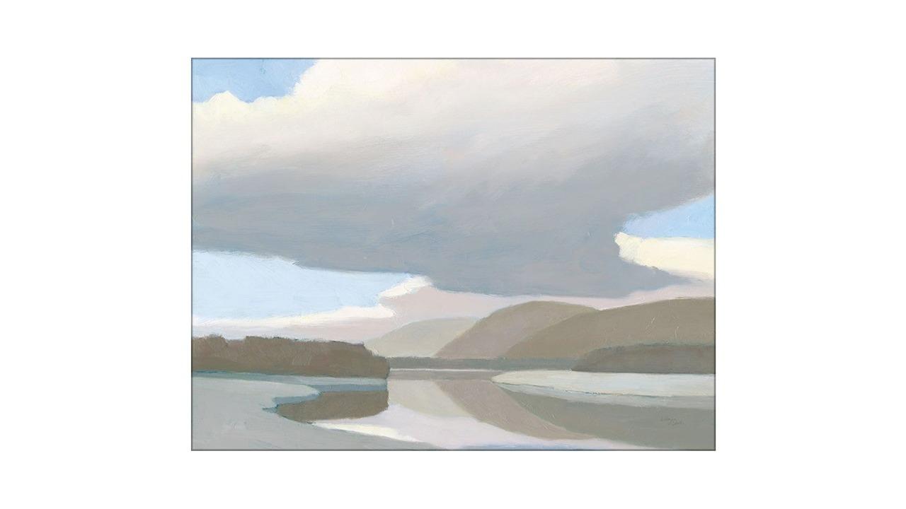 La Grolla Mountain Reflections Unframed Canvas Wall Art