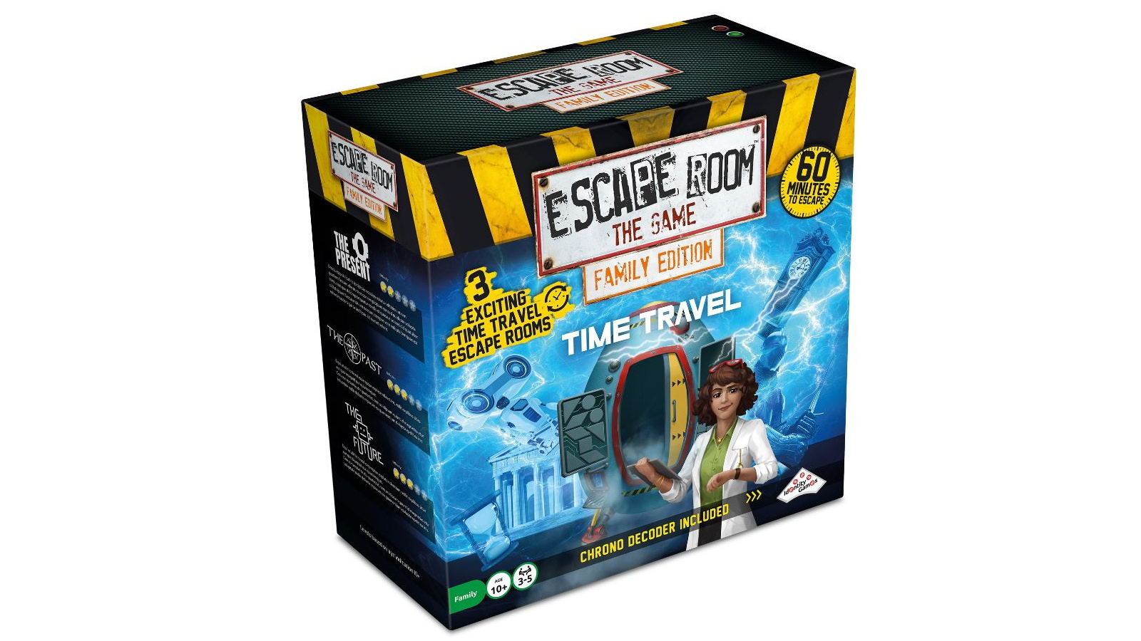 Escape Room the Game Family Time Travel Board Game