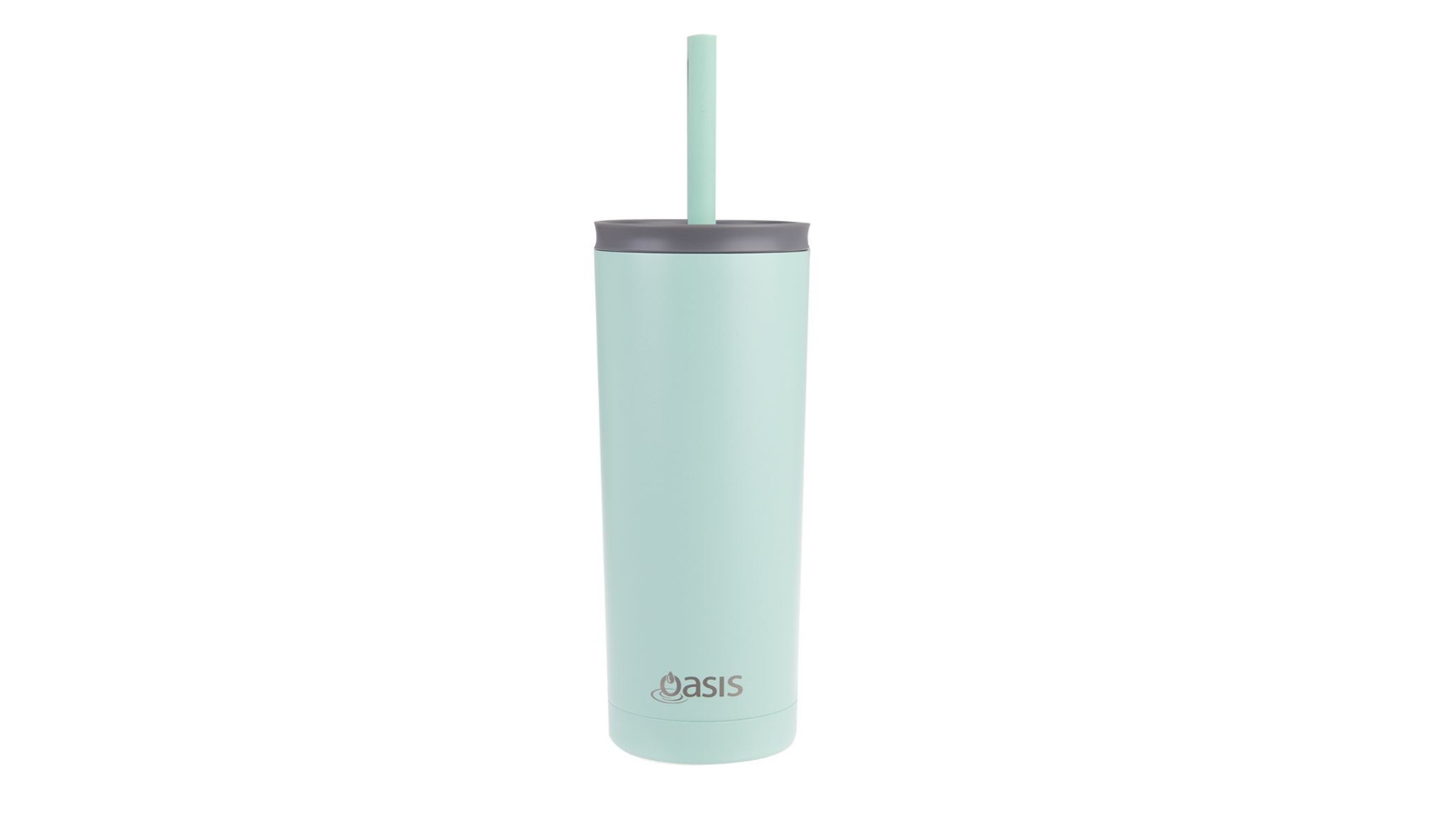 Oasis Super Sipper 600ml Stainless Steel Insulated Tumbler - Mint