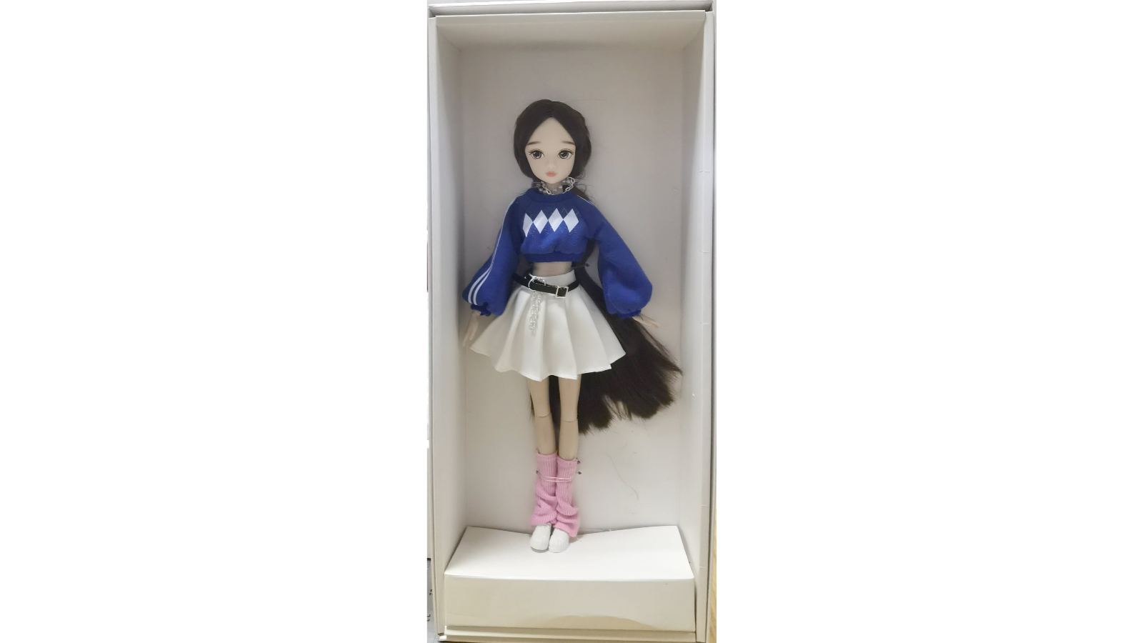 Kurhn Limited Edition White Sport Skirt Doll