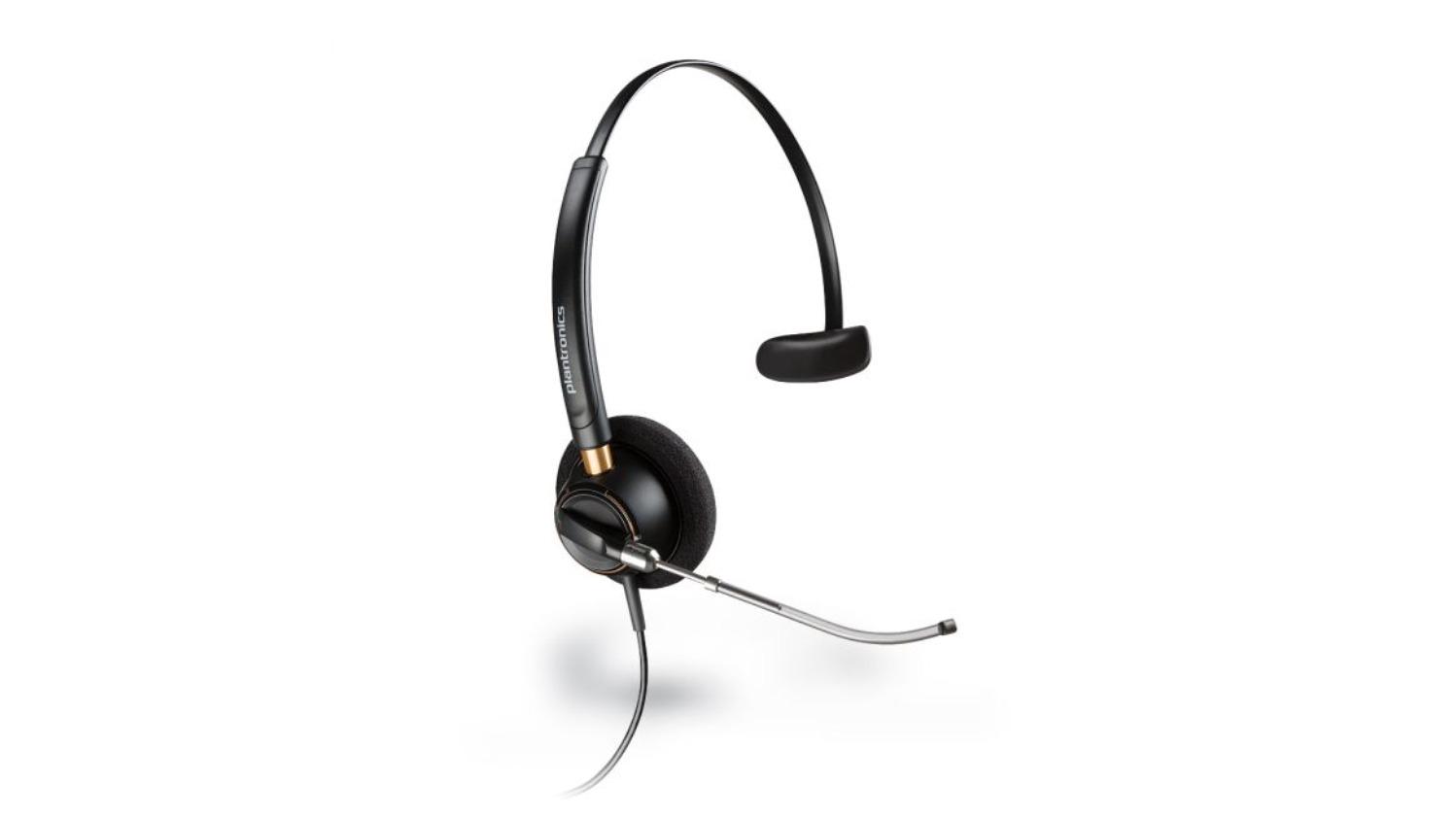 HP Poly EncorePro 510V Monaural Headset VoiceTube + Quick Disconnect