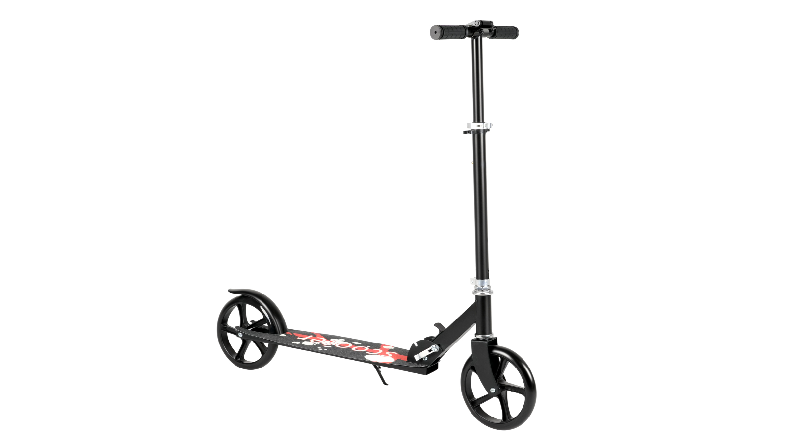 Advwin 20cm Load 100kg 3 Adjustable Height Folding Kick Scooter for Age 6+ - Red