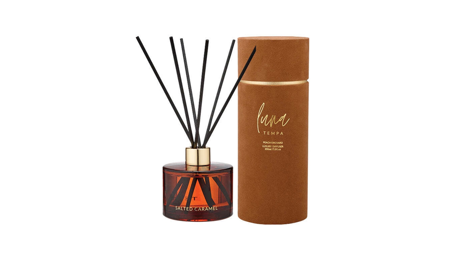 TEMPA Large Luna Salted Caramel Diffuser - 200ml