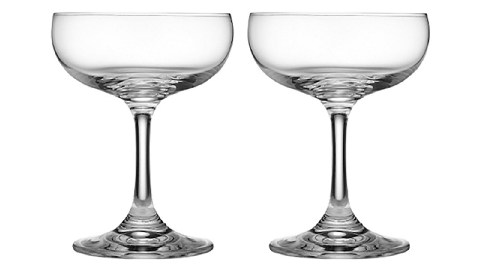 Tempa 2 Piece Quinn Coupe Glass