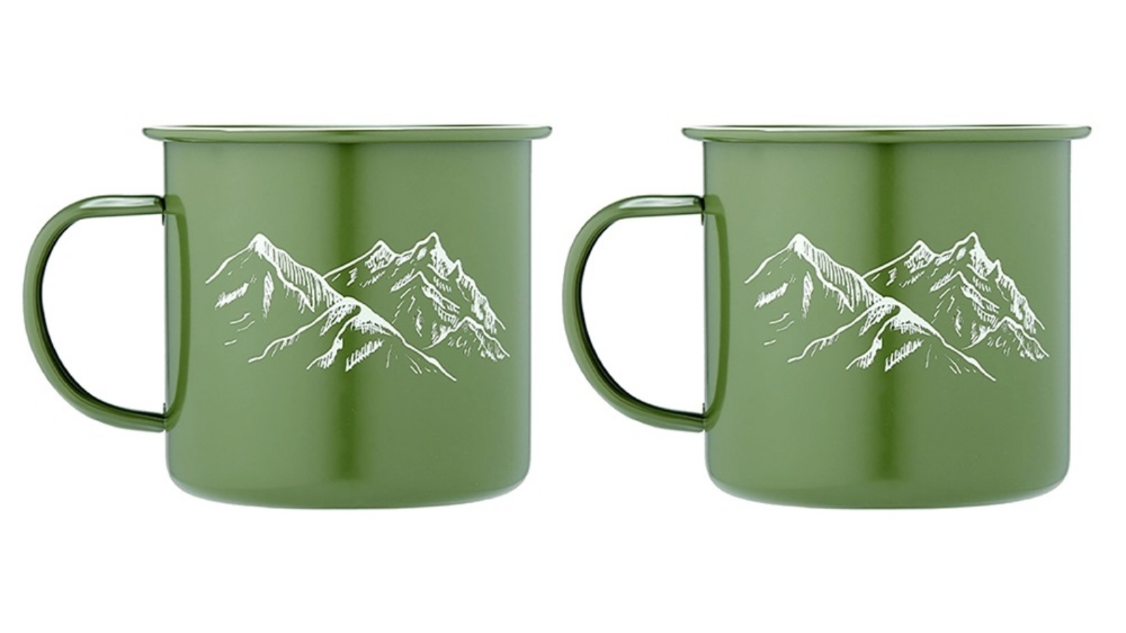 Tempa 2 Piece Atticus Mountain Enamel Mug