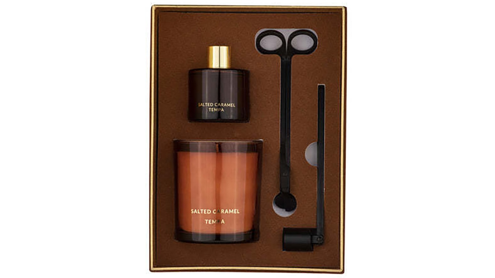 TEMPA Luna Caramel Candle Diffuser Harvey Norman