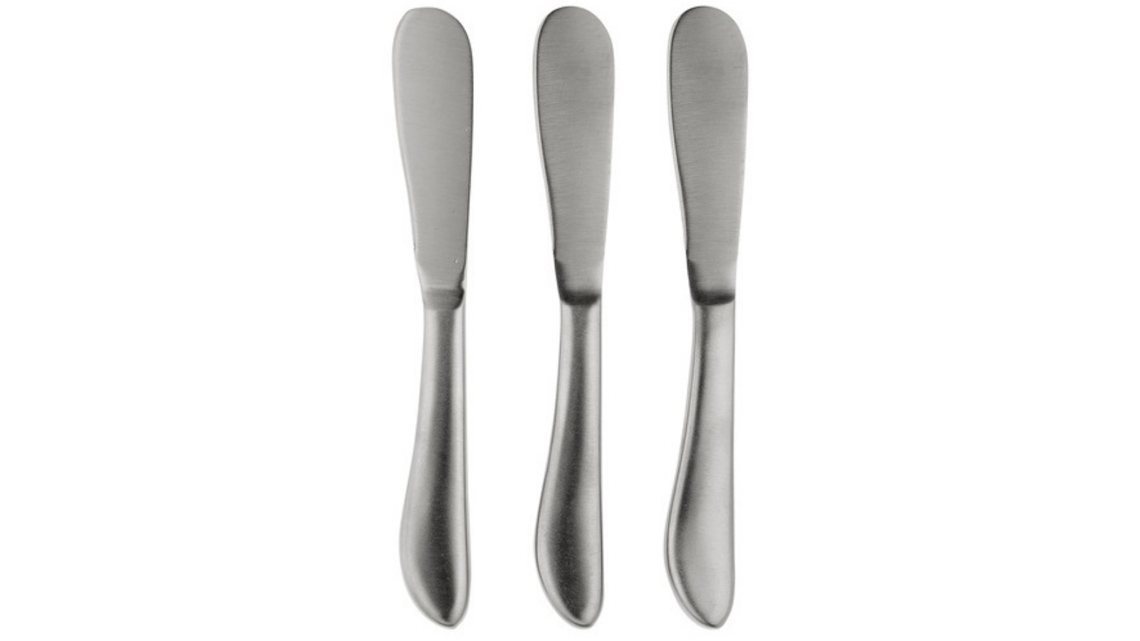 Tempa 3 Piece Fromagerie Silver Spreader Knife