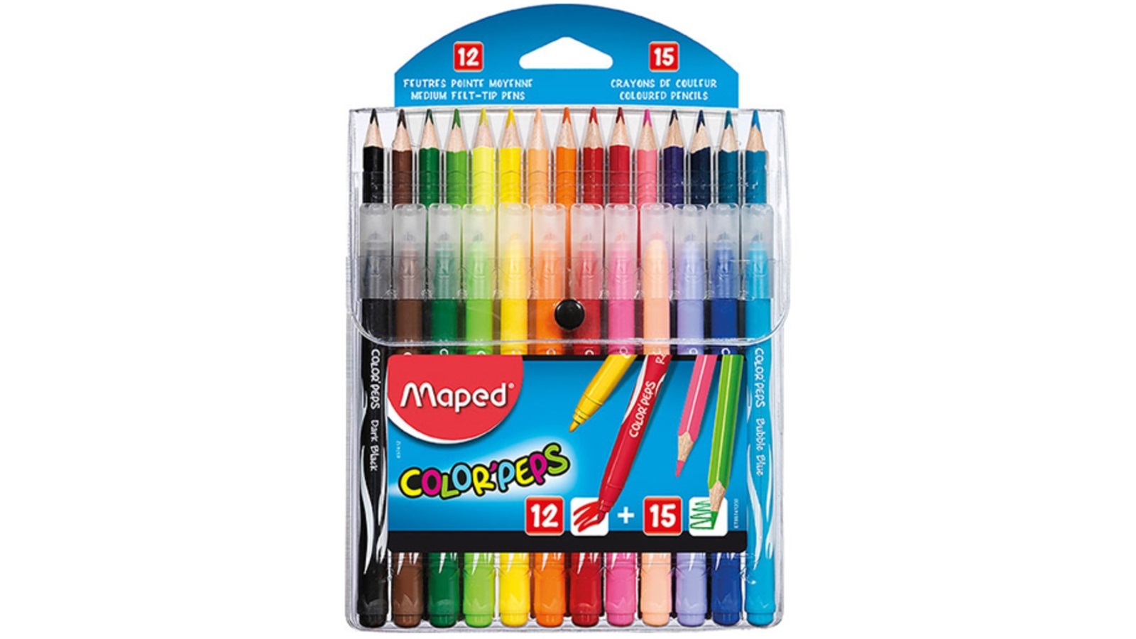 Maped ColorPeps Multi Pack with Colour pencils & Felt Tip Pens