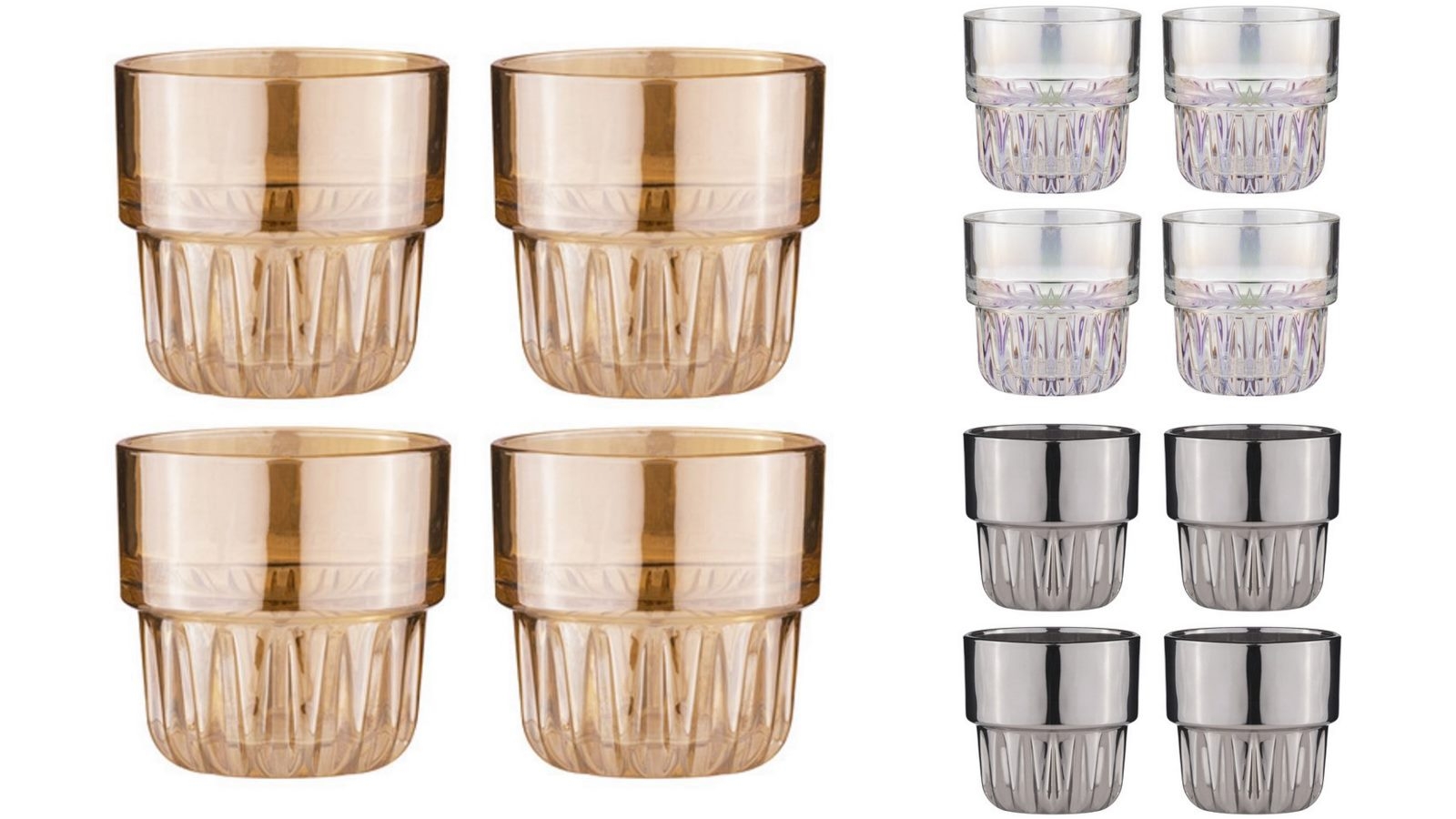 Tempa 4-Piece Lowball Tumblers