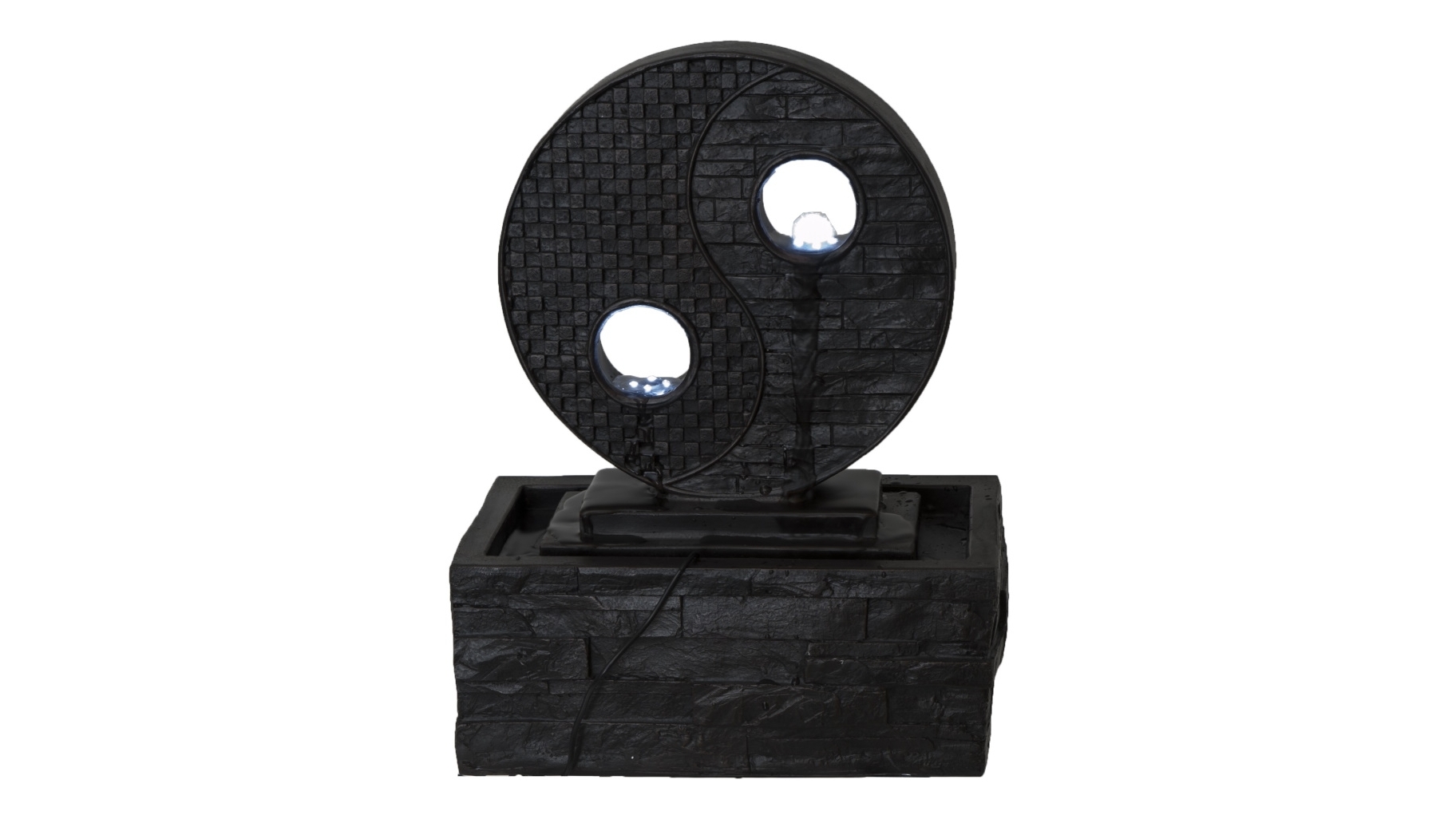 Yin Yang Garden Water Feature