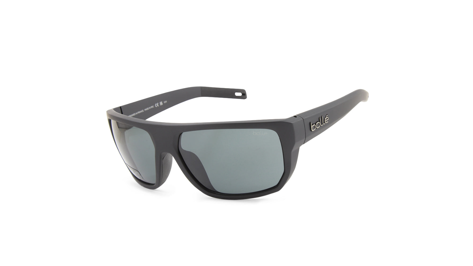 Bolle 12665 Vulture TNS Men's Lifestyle Sunglass - Matte Black/Grey