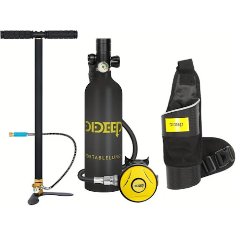 NNEOBA Diving Oxygen Cylinder with Manual Inflator
