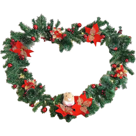 TM Enchanted Glow Artificial Christmas Garland