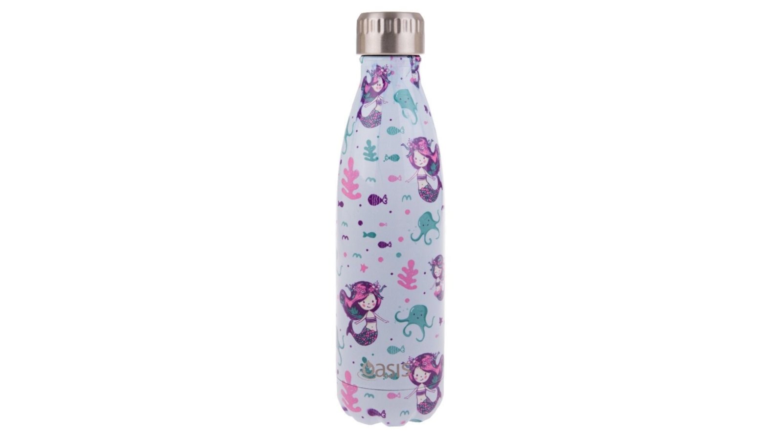 Oasis Drink Bottle 500ml - Mermaids | Harvey Norman