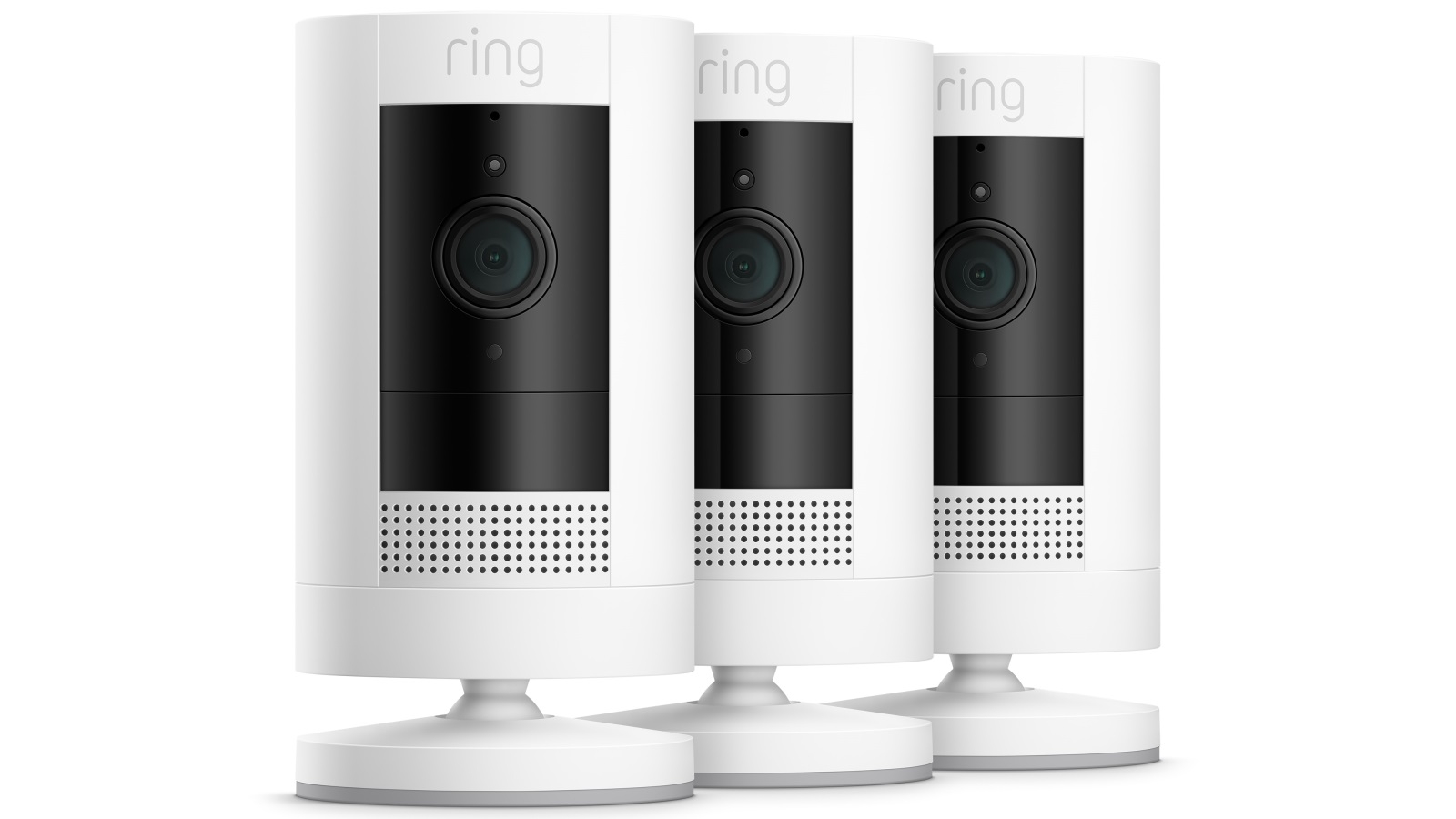Ring Stick Up Cam Battery (3rd Generation) 3-Pack Security Camera