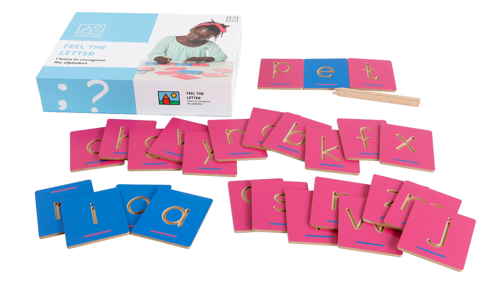 Toys for Life Feel the Letter