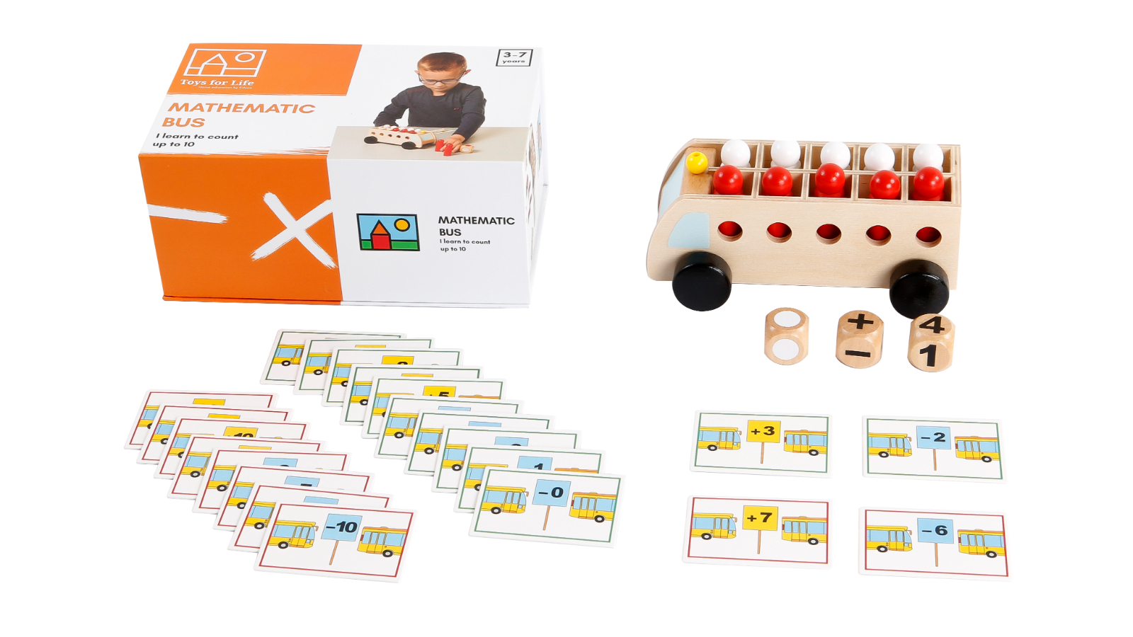 Toys for Life Mathematic Bus