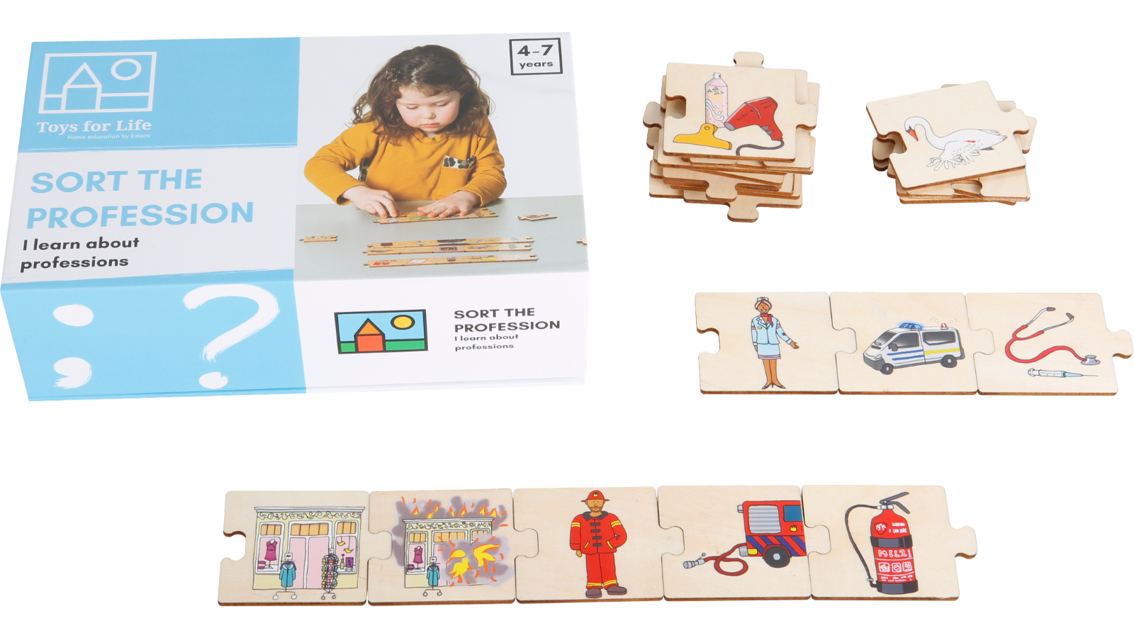 Toys for Life Sort the Profession