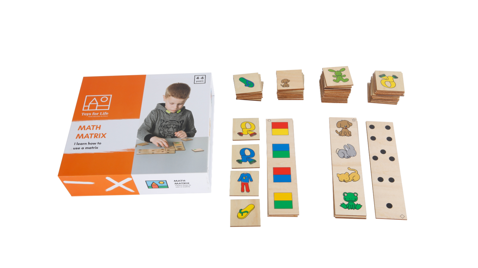 Toys for Life Math Matrix