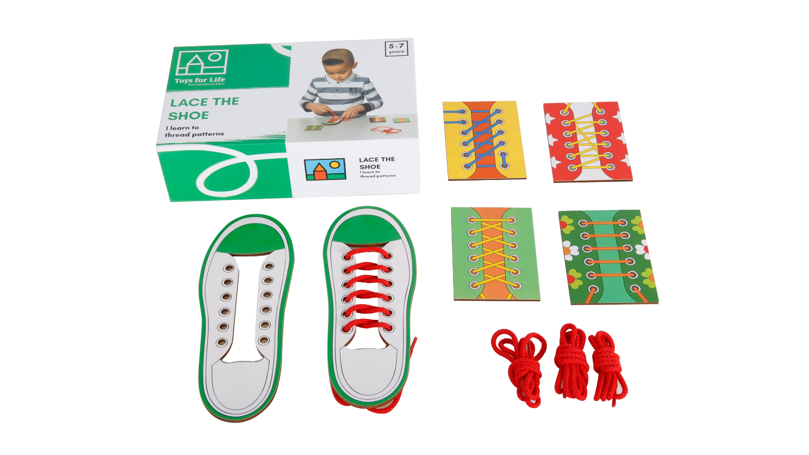 Toys for Life Lace the Shoe