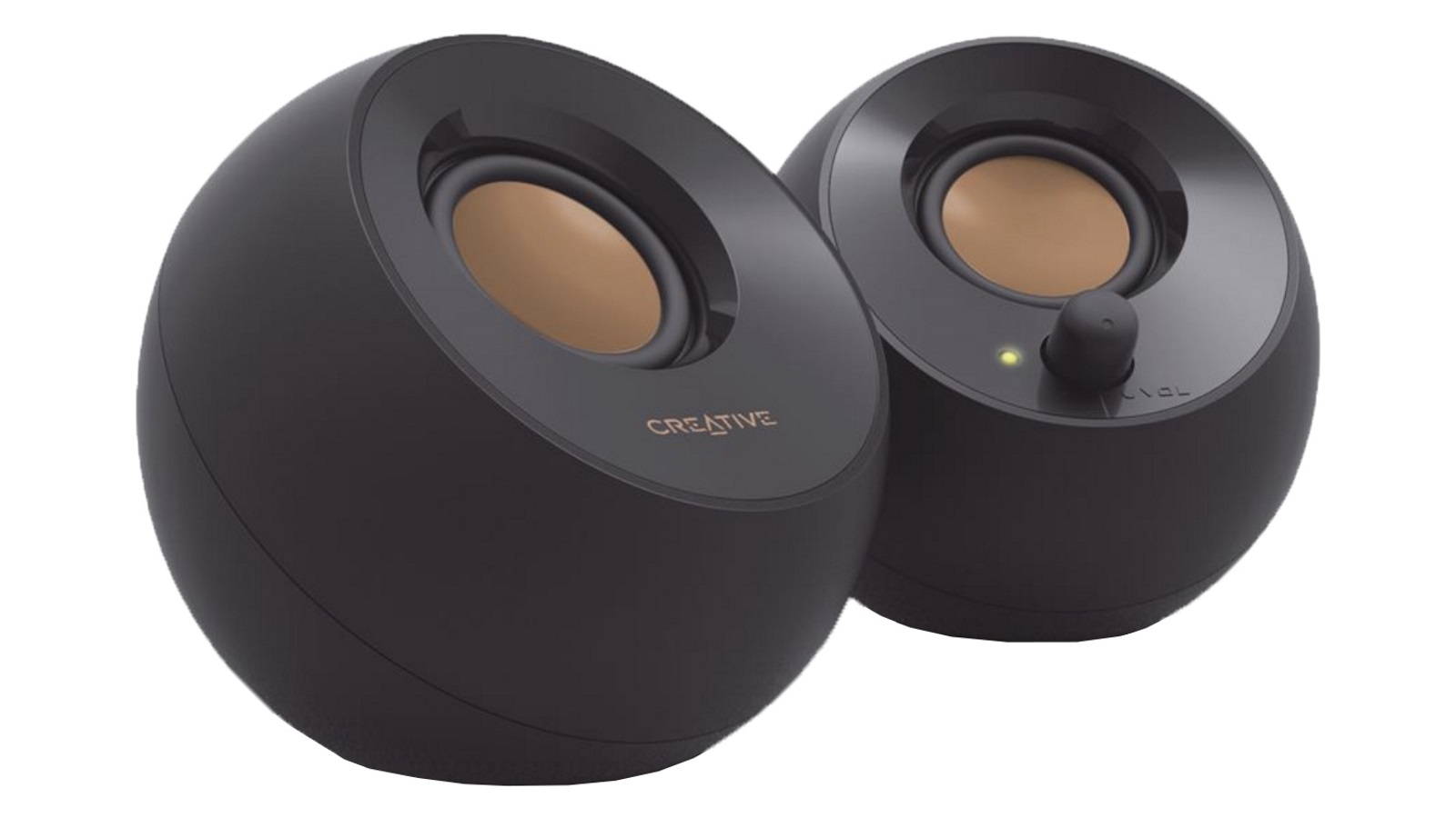 Creative Pebble 2.0 USB Desktop Speakers - Black