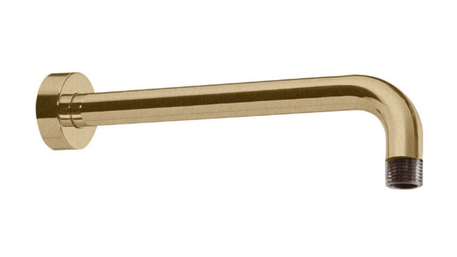 Argent Essential 300mm Shower Arm - Brushed Gold