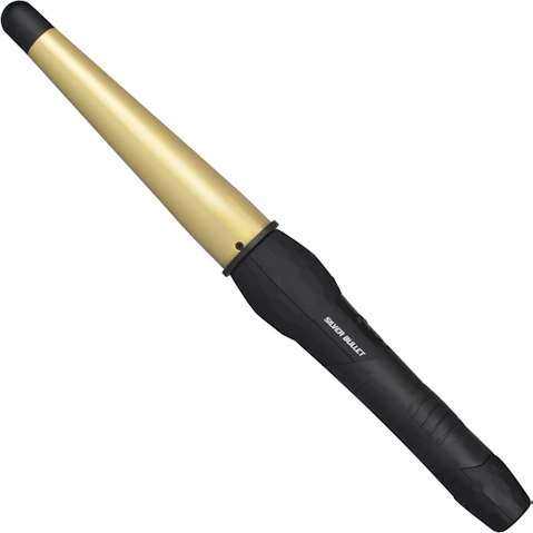 Silver Bullet Fastlane Conical Hair Curler - Gold