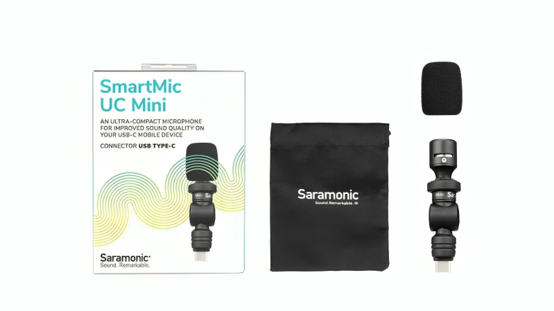 Saramonic SmartMic UC Mini USB-C Condenser Flexible Microphone