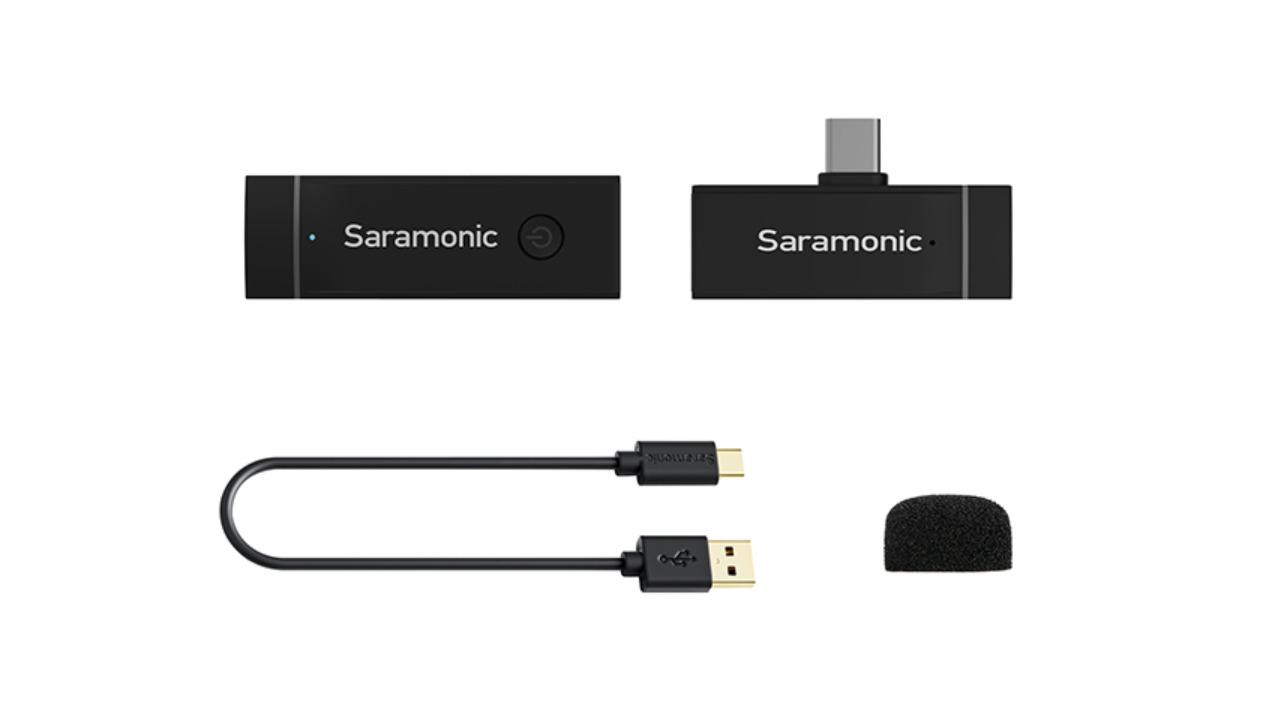 Saramonic BlinkGo U1 TX USB-C Wireless Lavalier Microphone System