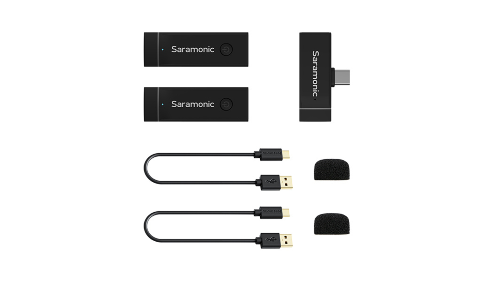 Saramonic BlinkGo U2 USB-C Wireless Lavalier Lapel Microphone