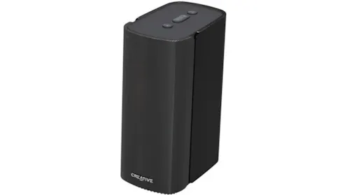 Creative T100 2.0 Compact Hi-Fi Speakers - Black | Harvey Norman
