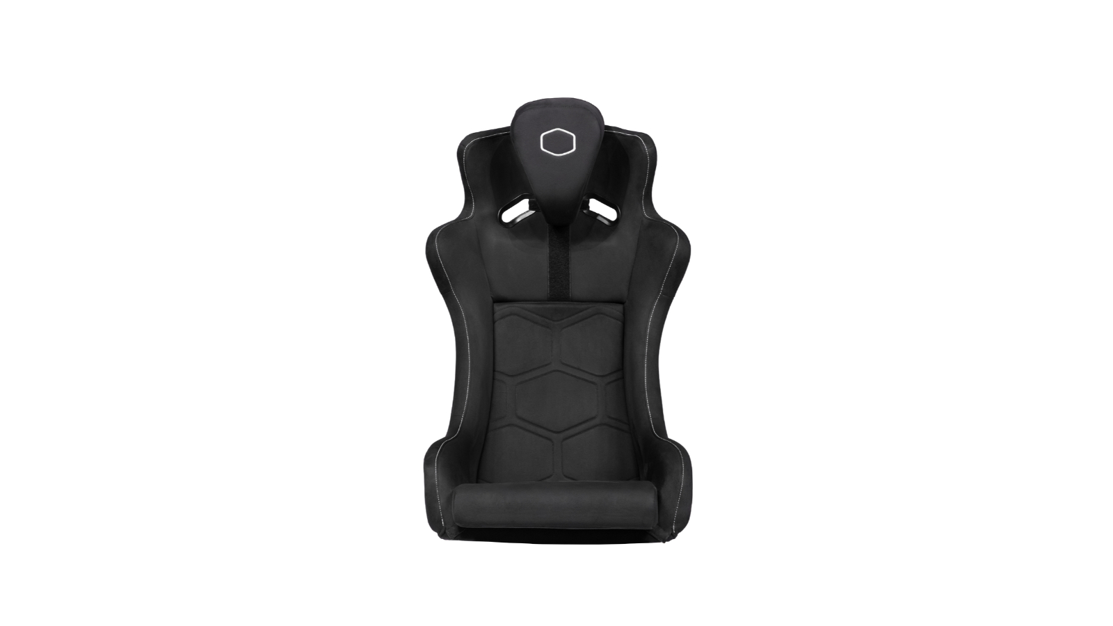 Cooler Master Dyn X Bucket Seat Fiber Glass Actual Racing Seat - Black