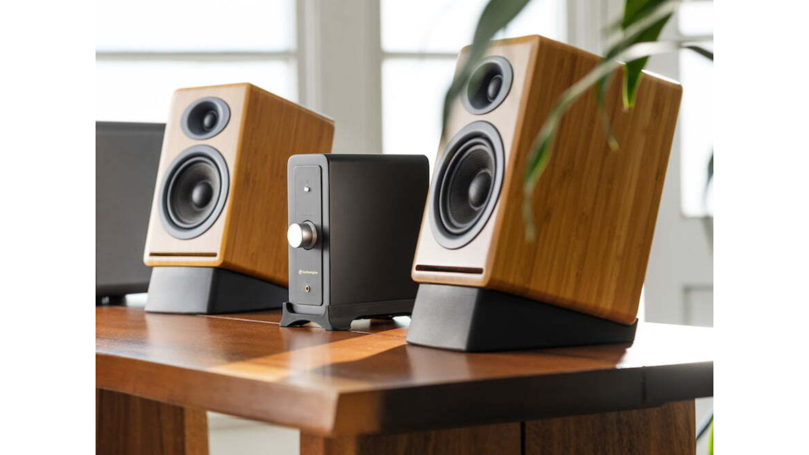 Audioengine N22 Gen2 Desktop Power Amplifier Satin Black Harvey Norman