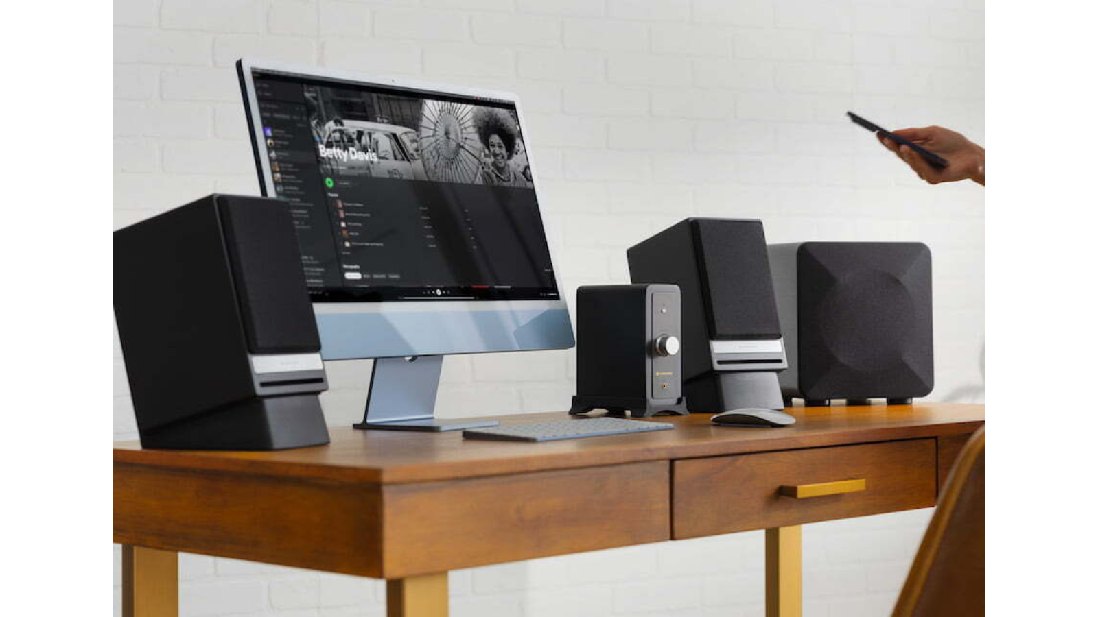 Audioengine N22 Gen2 Desktop Power Amplifier Satin Black Harvey Norman